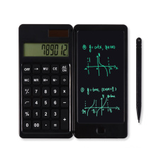 Calculadora de nuevo diseño con tableta de escritura